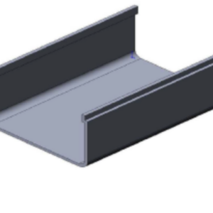 Canaleta con grapa 60x100mm Legrand Quintela