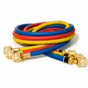 Manguera carga 1/4" 5/16" SAE 90-CM R410a R32