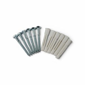 Juego 6 TORNILLOS + TACOS 10mm