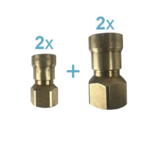 Kit SPLIT-TUBO AUTOSELLANTE 1/4-1/4 x 3/8-3/8 SAE