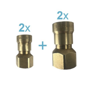 Kit SPLIT-TUBO AUTOSELLANTE 1/4-1/4 x 1/2-1/2 SAE