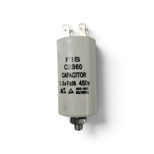 Condensador trabajo permanente lavadora 1,5mf