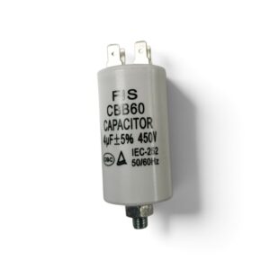 Condensador trabajo permanente lavadora 4mf 220V