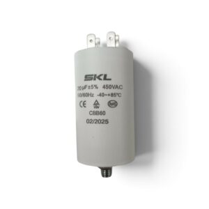 Condensador trabajo permanente lavadora 20mf 220V