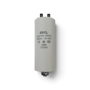 Condensador trabajo permanente lavadora 30mf 220V